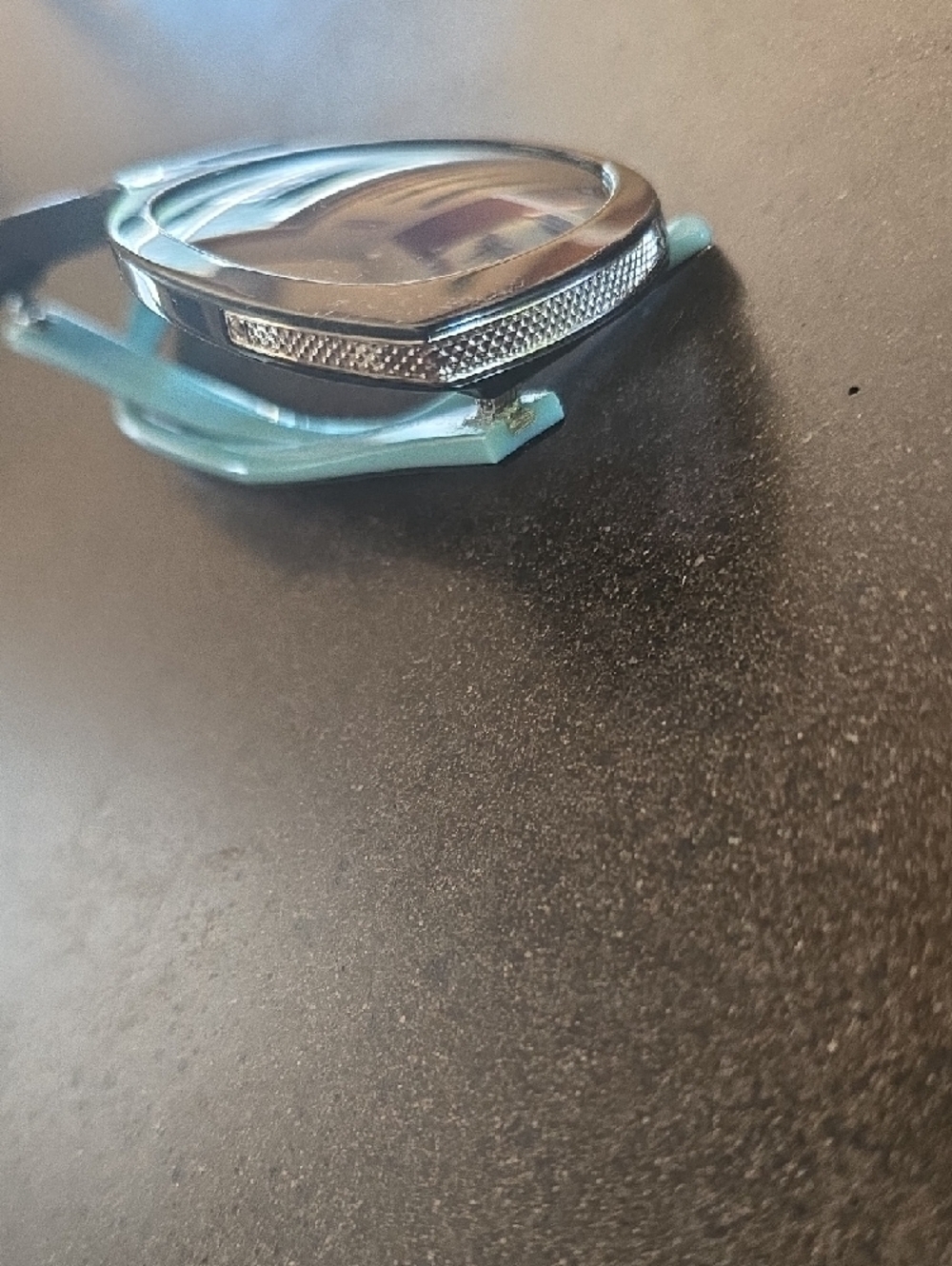 Tiffany & Co. Black Round Sunglasses with Light Blue Temples - Picture 3 of 3